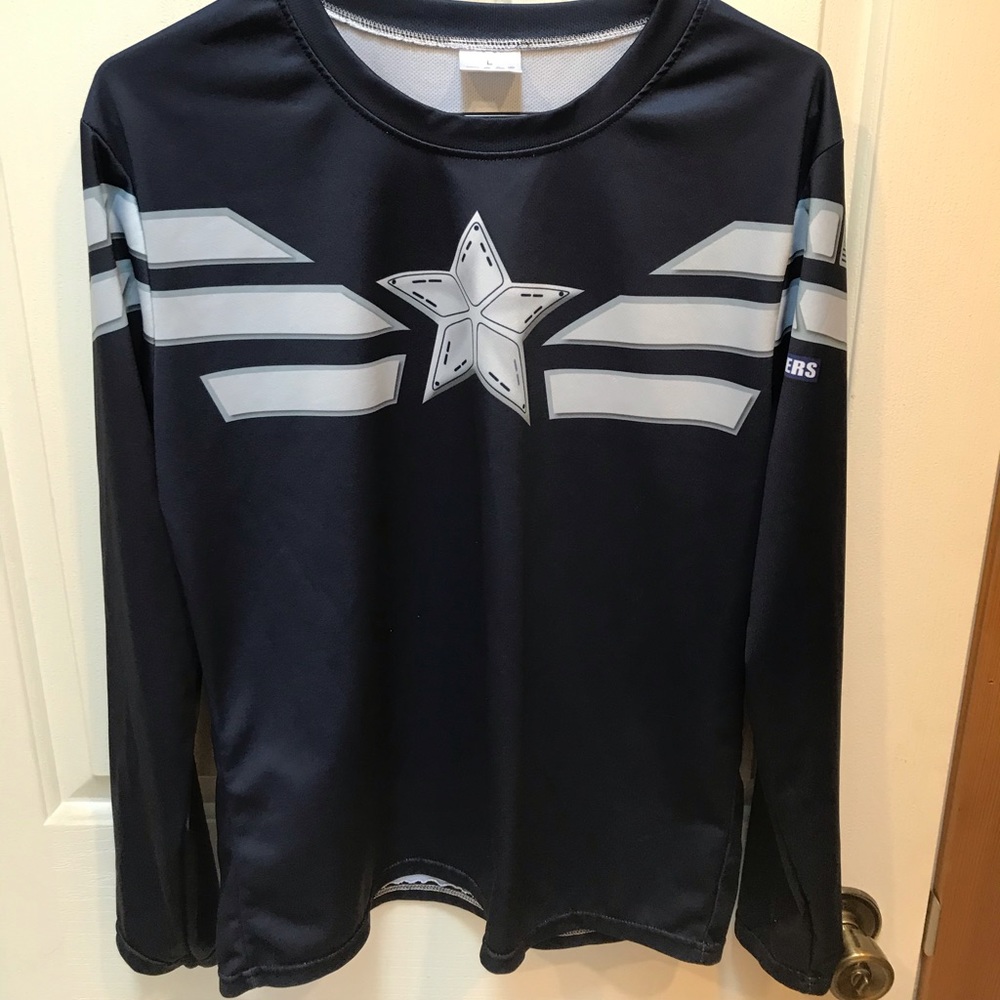 Captain America long sleeve shirt